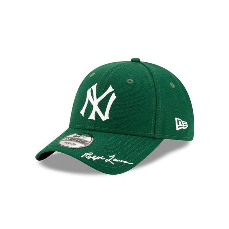 MLB New York Yankees X Ralph Lauren 49Forty Fitted (ZDG9910) - Green New Era Caps